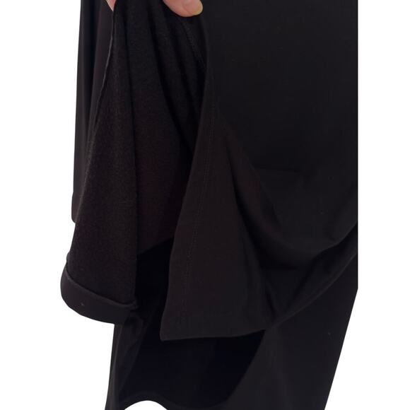 Capote Lily Boatneck Tunic Top Soft Bamboo Fleece Oversized Capsule Quiet Luxury - Picture 4 of 8